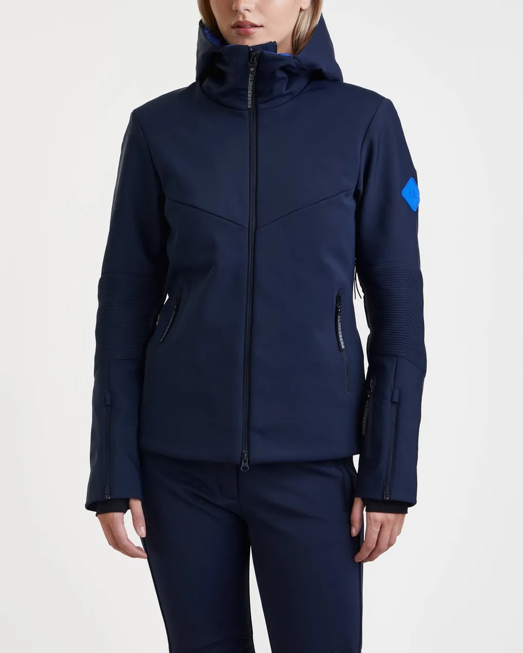 J Lindeberg   Jacket Stanford Hybrid Navy 